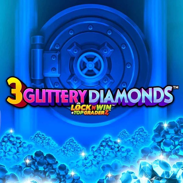 3 Glittery Diamonds game by PearFiction Studios – logo hosted on Ninlay Casino