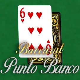 Baccarat - Punto Banco online game logo by Red Tiger Gaming on ninlayy.com