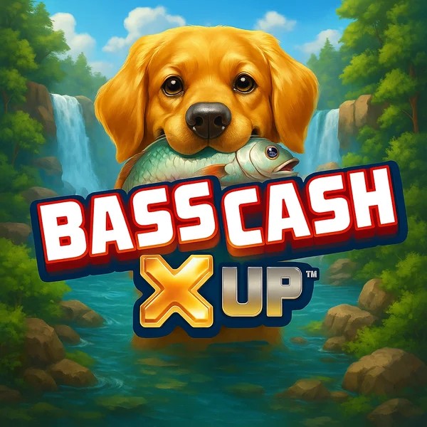 Bass Cash X UP slot icon by Alchemy Gaming, available at Ninlay Casino