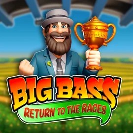 Big Bass Return to the Races by Pragmatic Play, showcased at ninlayy.com – game logo