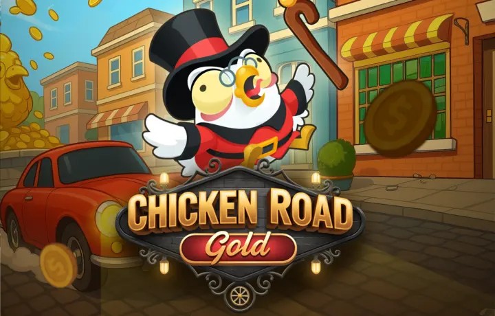 Chicken Road Gold logo by InOut at Ninlay Casino