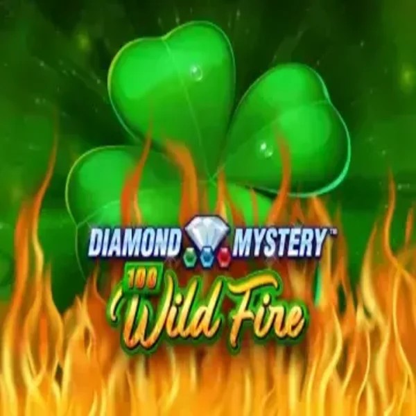 Diamond Mystery 100 Wild Fire online game logo by Greentube on ninlayy.com