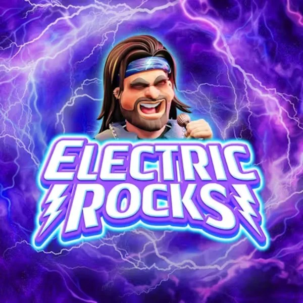 Electric Rocks slot icon by Inspired Gaming, available at Ninlay Casino