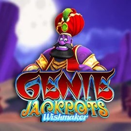Genie Jackpots Wishmaker online game logo by Blueprint Gaming on ninlayy.com