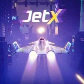 jetX logo by SmartSoft at Ninlay Casino
