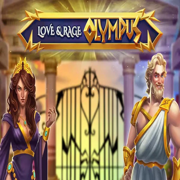 Love and Rage Olympus slot logo by Greentube at Ninlay Casino