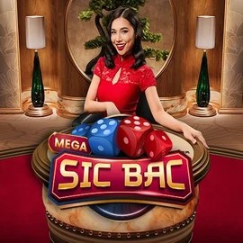 Official Live Casino logo: Mega Sic Bac by Pragmatic Play at Ninlay Casino