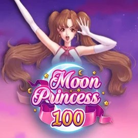 Moon Princess 100 online game logo by Play'n GO on ninlayy.com