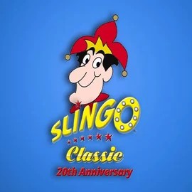 Slingo Classic 20th Anniversary logo by Slingo Ninlay Casino