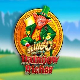 Official Casino Games logo: Slingo Rainbow Riches by Gaming Realms at Ninlay Casino