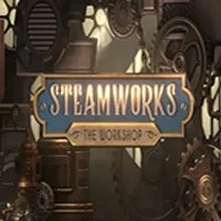 Steamworks The Workshop online game logo by Peter & Sons on ninlayy.com