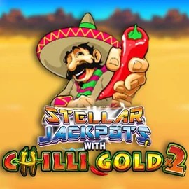 Stellar Jackpots with Chilli Gold x2 logo by Lightning Box Game at Ninlay Casino