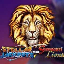 Stellar Jackpots with Serengeti Lions logo by Lightning Box Game Ninlay Casino